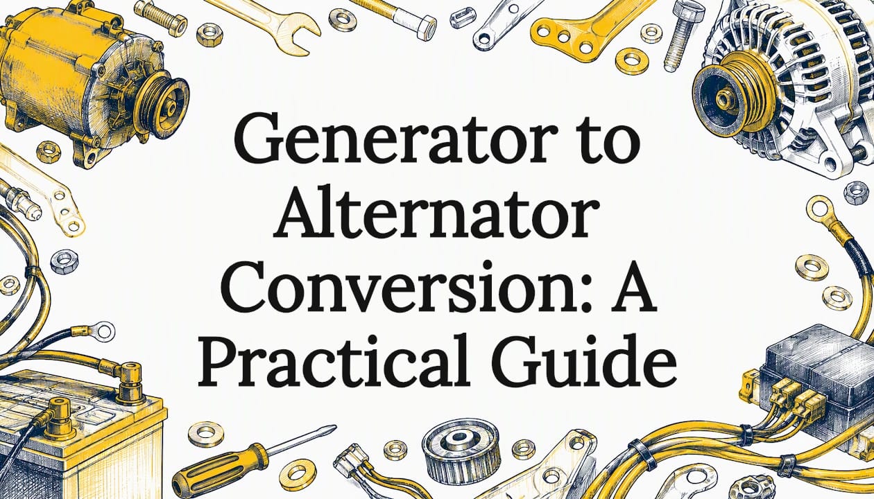 Generator to Alternator Conversion: A Practical Guide